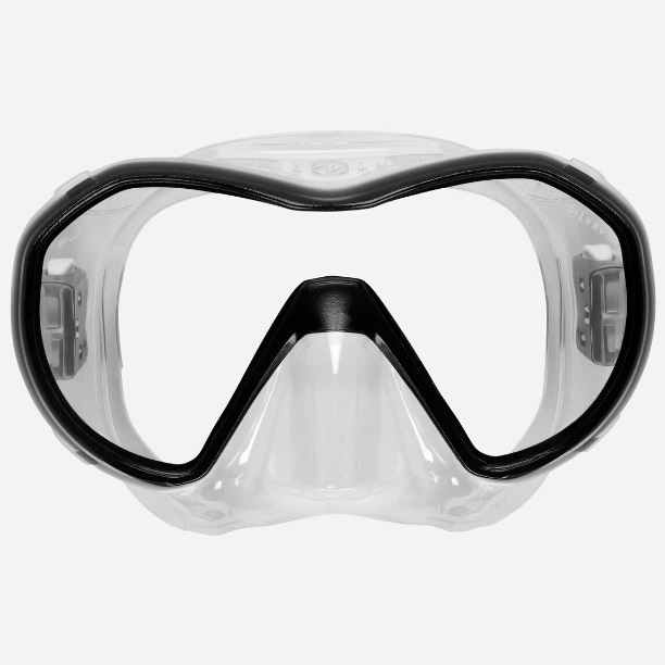 Levně Potápěčská maska Aqualung PLAZMA, CLEAR LEN, transparentní/černá MS5470001LC