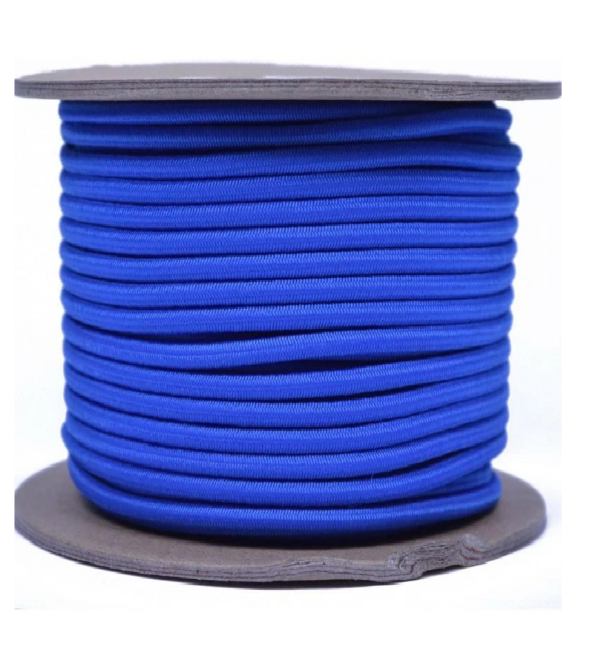 JTLine Gumicuk 3 mm JTLine, metráž, modrý
