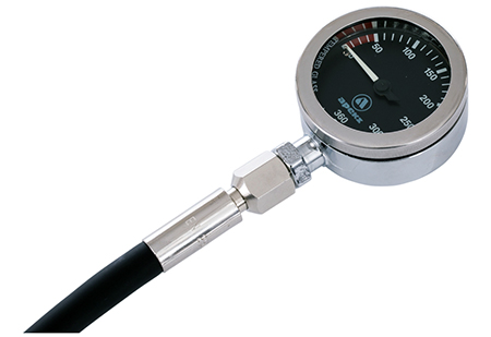 Manometr Apeks TECH | HP hadice 0,18 m