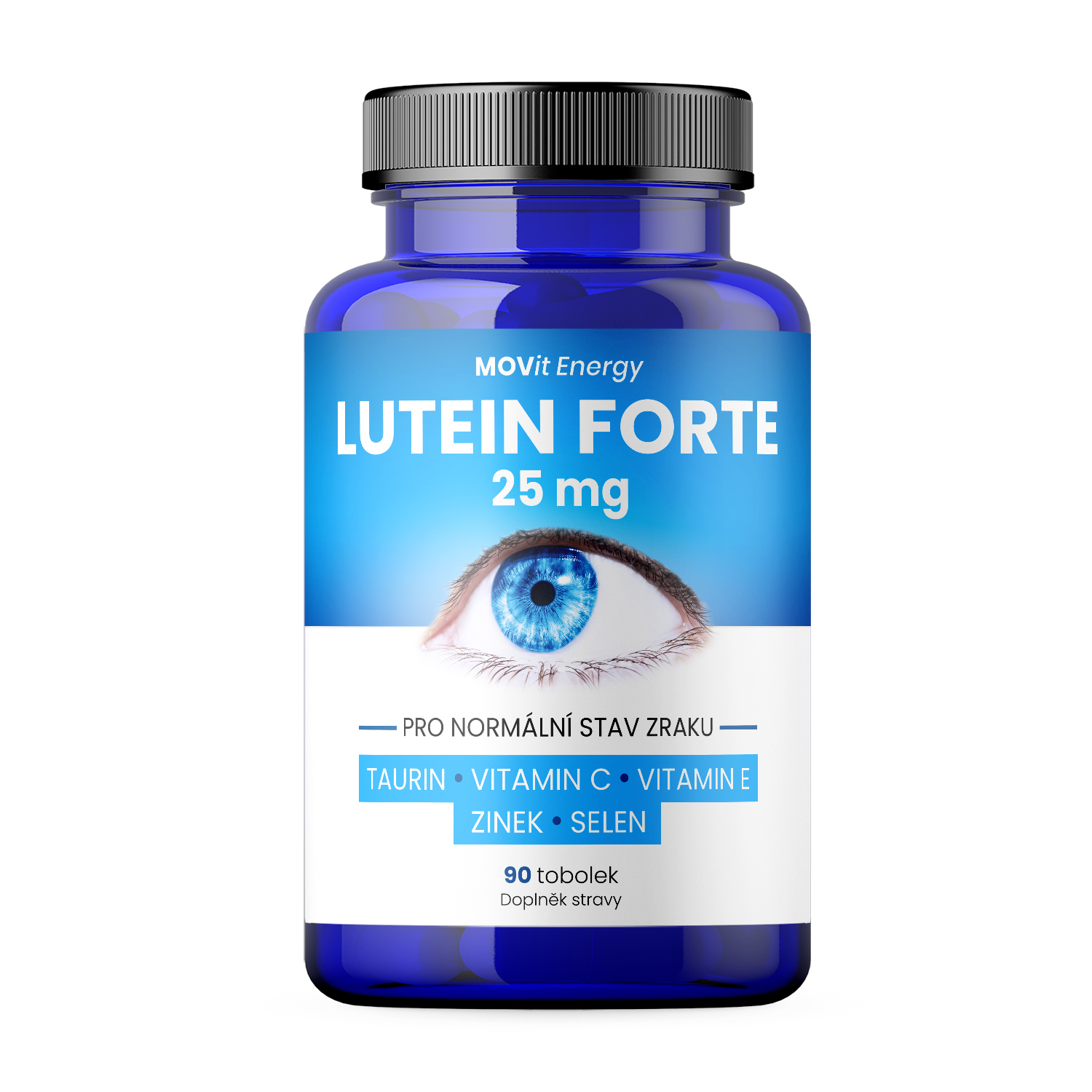 MOVit OcuBooster Lutein Forte + Taurin, 60+30 kapslí
