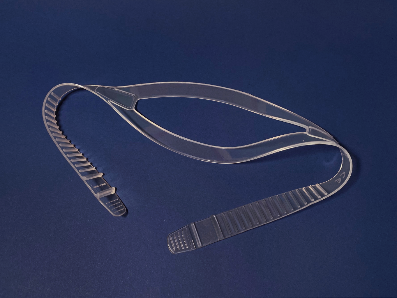 Levně JTLine Náhradní pásek k potápěčské masce JTLine, 20 mm, silikon, transparentní