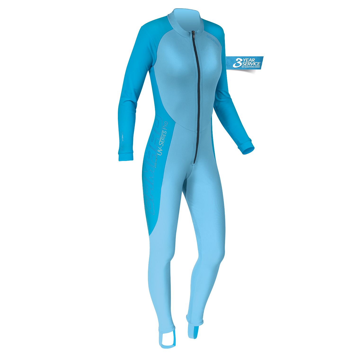 Camaro Dámský oblek Camaro, Tropic Photo lycra, světle modrý