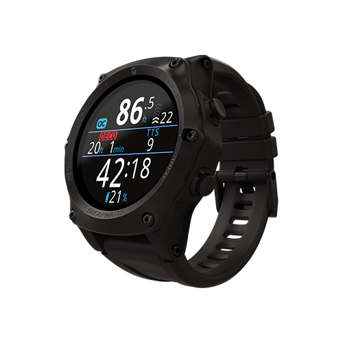 Potápěčský počítač Shearwater TERIC, černý