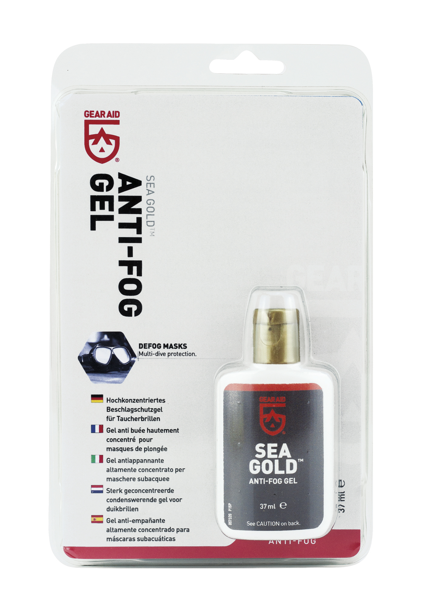 Protimlžící prostředek, antifog Gear Aid SEA GOLD 37 ml