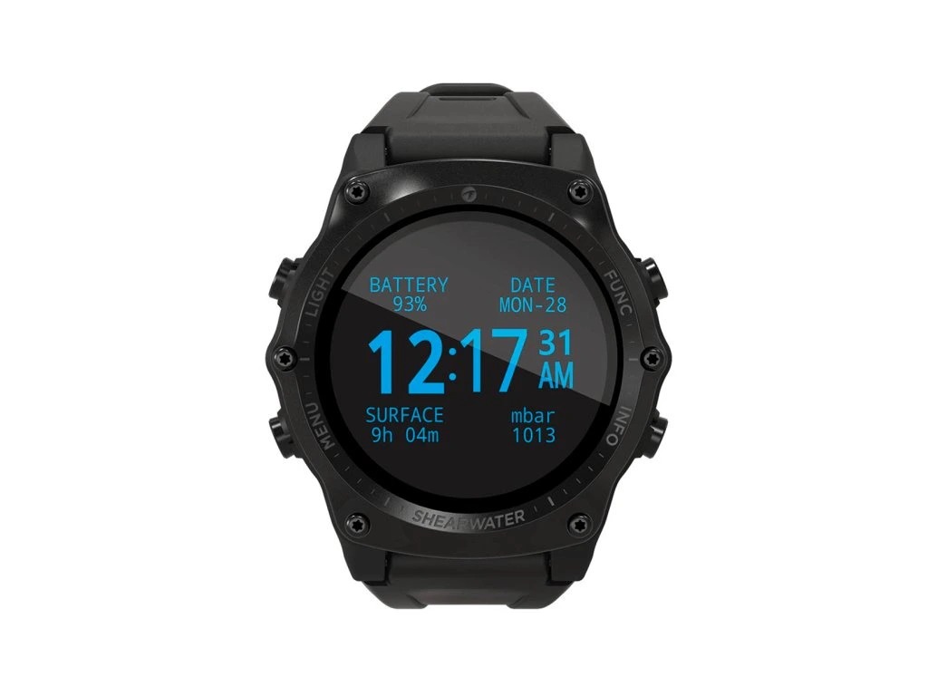 Potápěčský počítač Shearwater TERIC, černá