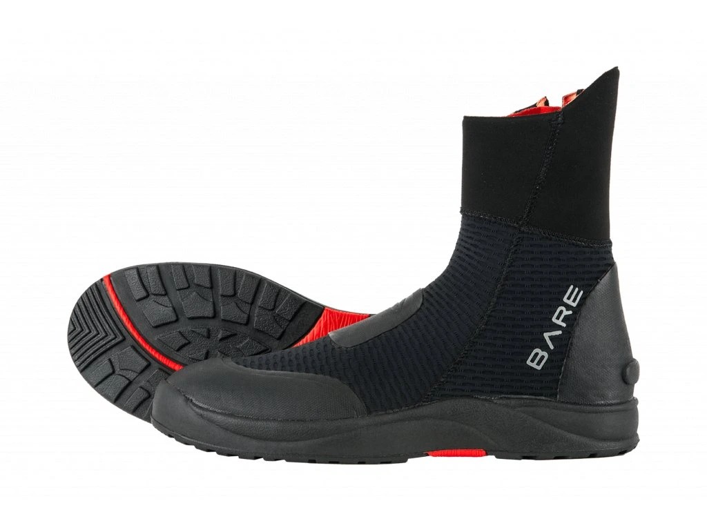 Neoprenové boty BARE Ultraearmth, 7mm, černé Velikost: 13