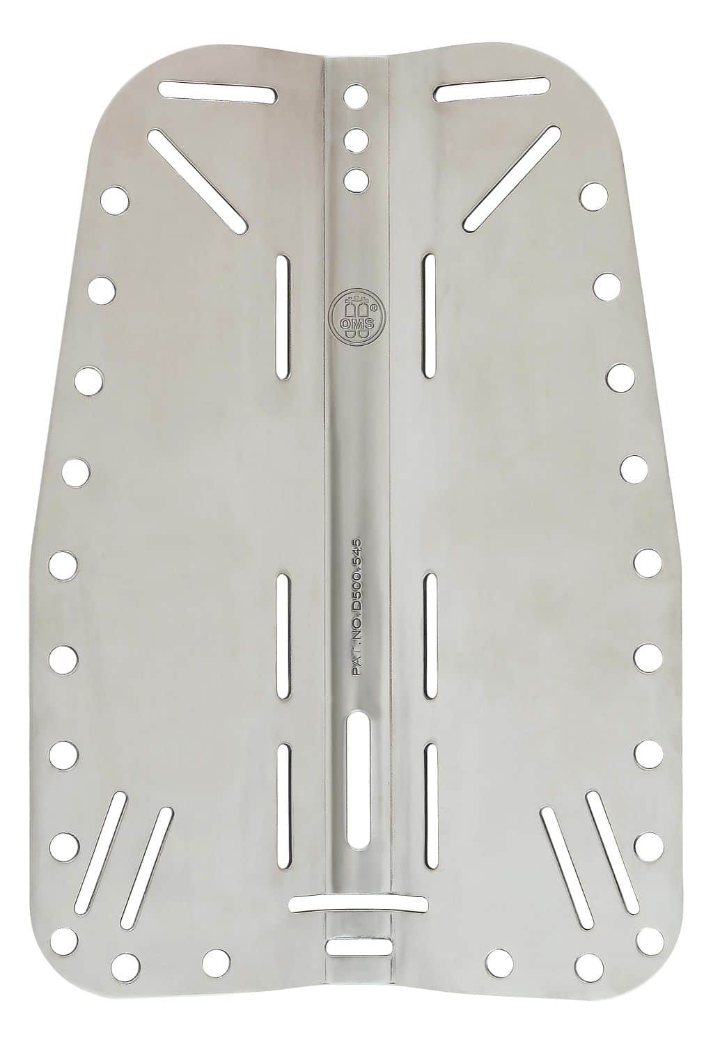 Levně Backplate OMS bez postroje, nerez