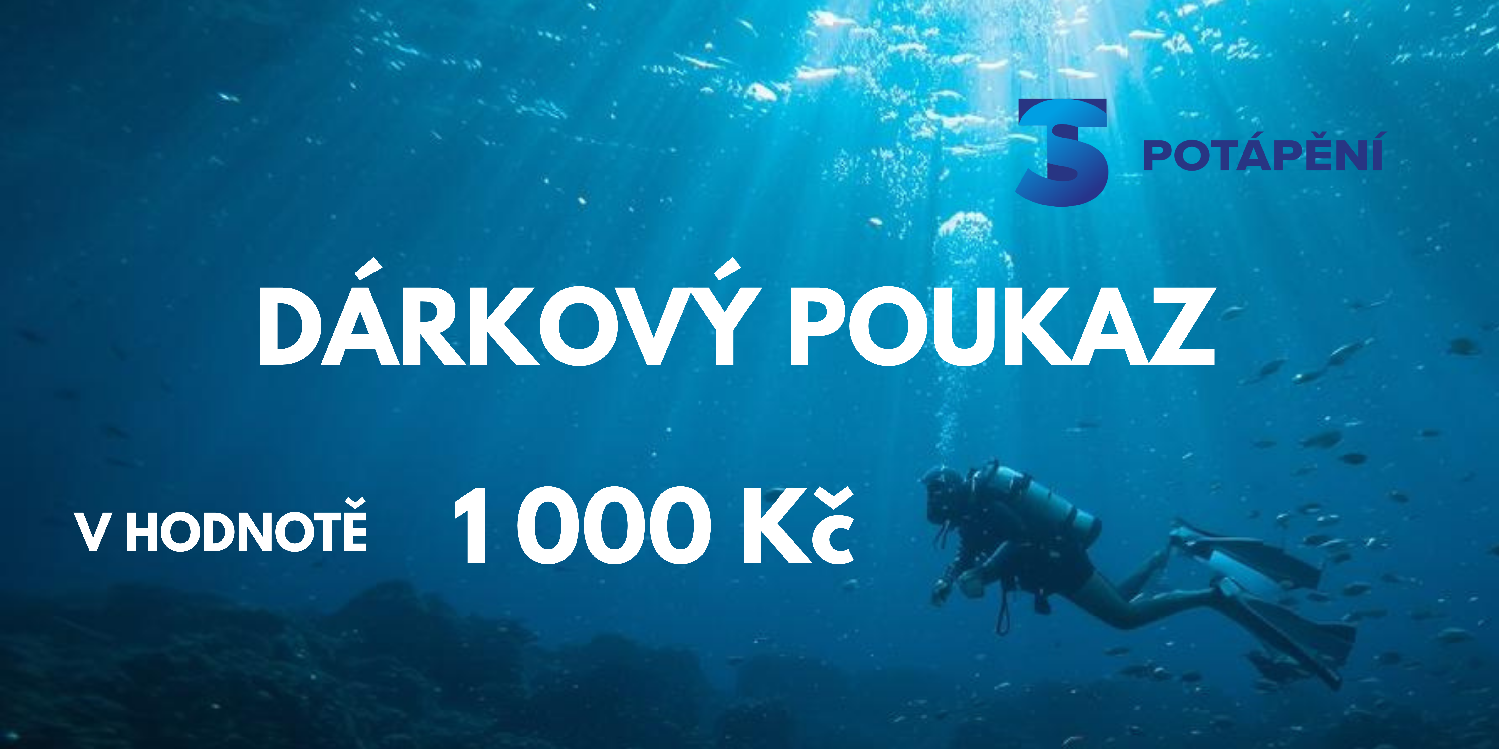 JTLine Dárkový poukaz 1 000 Kč