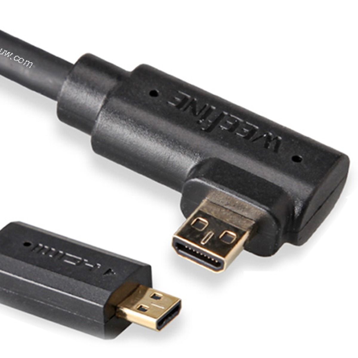 Levně Interní HDMI kabel Weefine 13 cm