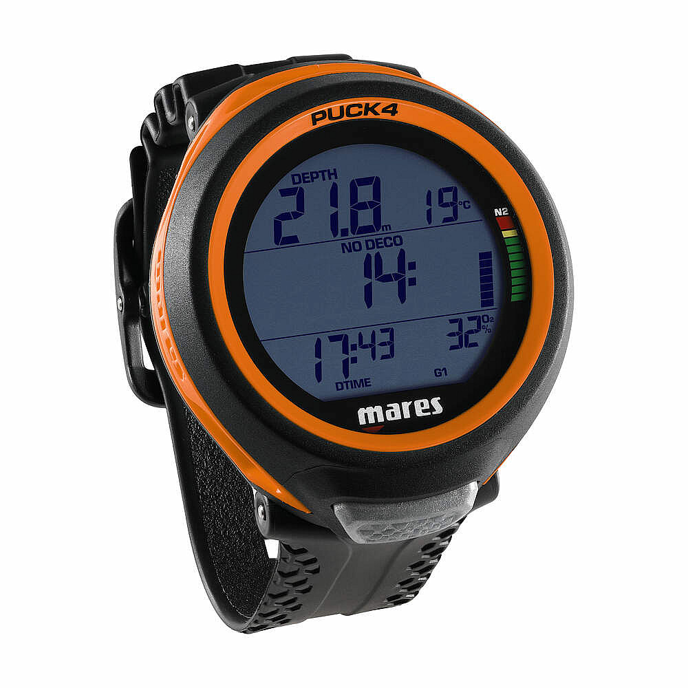 MARES Puck 4 Barva: Black-Orange