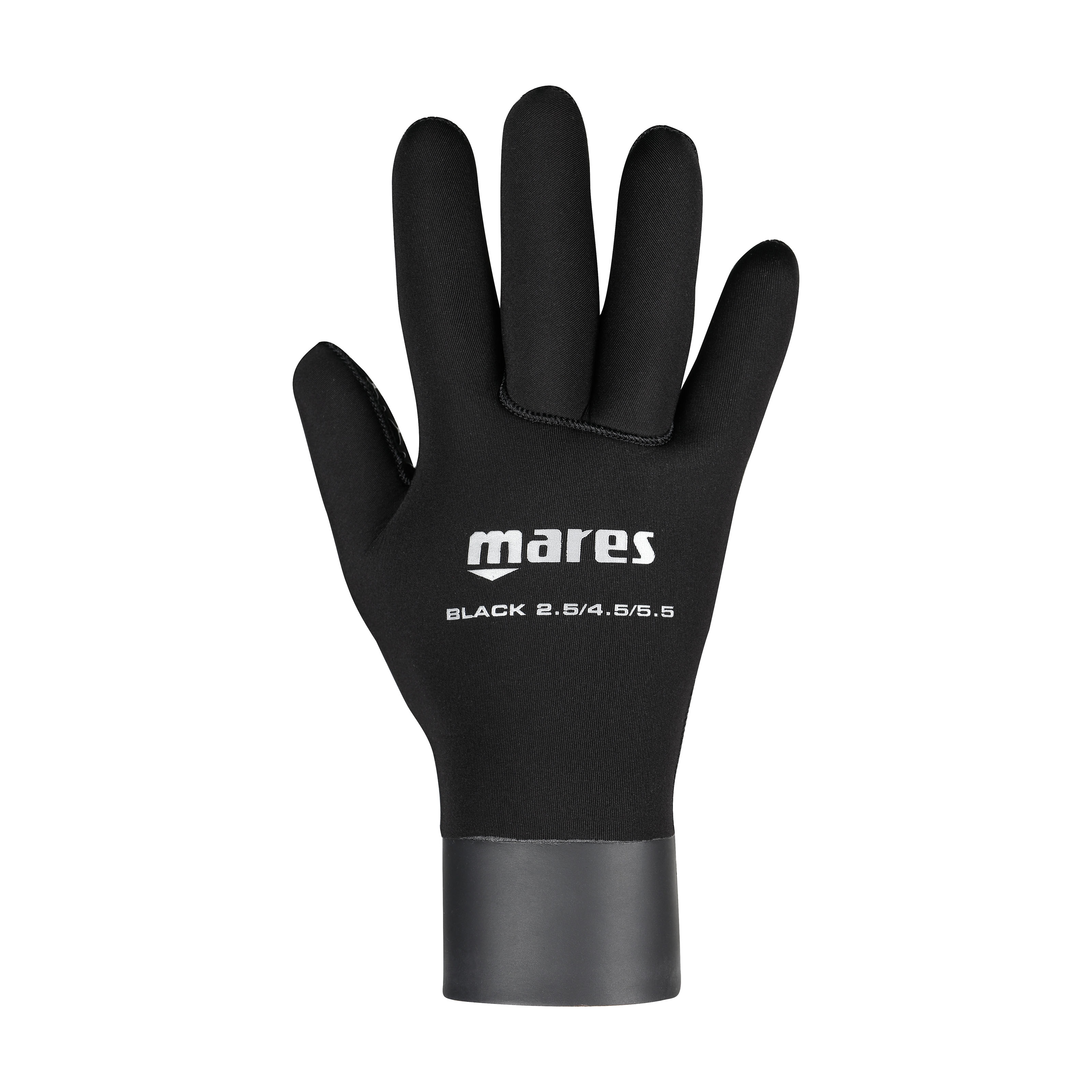 Levně MARES Black 25/45/55 rukavice