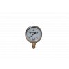 JTLine manometr průměr 63mm, stupnice 400 bar, nerez, kryt, odchylka 2%