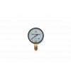 JTLine manometr průměr 63mm, stupnice 400 bar, černý plech, kryt, odchylka 2%