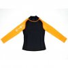 Dětské tričko Aqualung Sport RASHGUARD LS, černá/oranžová