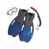 Aqualung Sport šnorchlovací set brýle + šnorchl + ploutve  YUCATAN BLUE MEN pánský