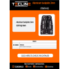 Backplate 3mm (850g), hliník černý