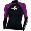 Dámské tričko Scubapro RASHGUARD JEWEL UPF50, černá/fialová