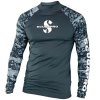 Pánské tričko Scubapro RASHGUARD GRAPHITE UPF50, čedá