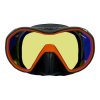Potápěčská maska Apeks VX1, DARK GREY / ORANGE, UV CUT