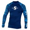 Pánské tričko Scubapro RASHGUARD AEGEAN UPF50, modré