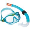 Dětský šnorchlovací a potápěčský set Aqualung Sport COMBO MIX XB + SNORKEL čirý zorník - aqua