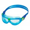 Aqua Sphere plavecké brýle SEAL KID 2 XB CLEAR LENS čirý zorník - aqua/modrá