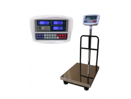Můstková kontrolní váha TCS do 150 kg/20 g 45x60 cm s opěrou