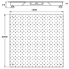 Podlahová váha 150x200 cm do 5000 kg – 4