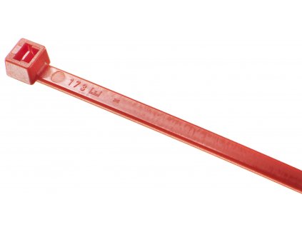 red 01 COLOURED CABLE TIES ELEMATIC 202923