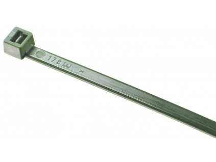 green 01 COLOURED CABLE TIES ELEMATIC 202922