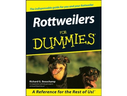 1234 rottweilers for dummies richard g beauchamp
