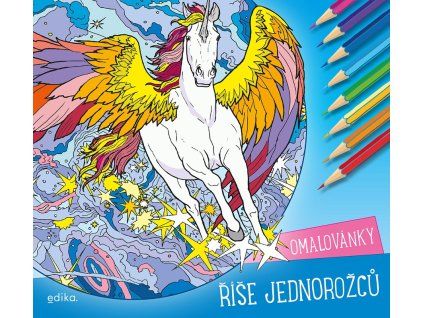 Říše jednorožců - omalovánky