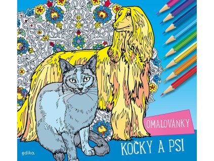 Kočky a psi – omalovánky