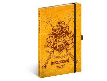 Diář/notes 2026: Planbook - Harry Potter/Bradavice, 13 x 21 cm