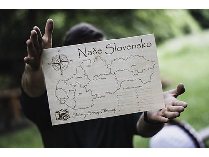 Cestovateľská mapa cestovateľa malá