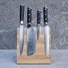 BladeStand 4 – Dubový / Bukový stojan na nože