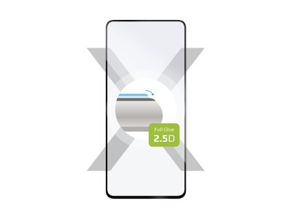 Ochranné tvrzené sklo FIXED Full-Cover pro Xiaomi Redmi Note 12 Pro, černé