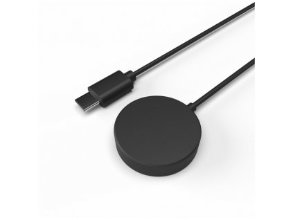 Nabíjecí USB-C kabel FIXED pro hodinky Samsung Galaxy Watch 3/4/5/6/Active, černý