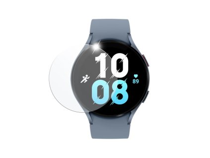 Ochranné tvrzené sklo FIXED pro smartwatch Samsung Galaxy Watch5 44mm, 2 ks v balení, čiré