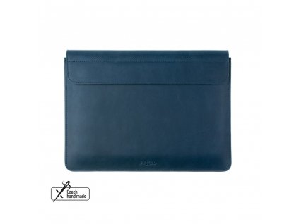 Kožené pouzdro FIXED Oxford pro Apple MacBook Air 13,6" (2022/2024/2025), modré