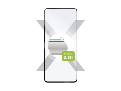Ochranné tvrzené sklo FIXED Full-Cover pro Honor 90 lite 5G, černé