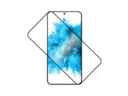 Ochranné tvrzené sklo FIXED Full-Cover pro Samsung Galaxy S24+/S25+, černé