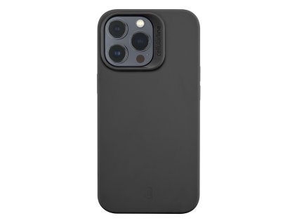 Ochranný silikonový kryt Cellularline Sensation s podporou MagSafe pro Apple iPhone 14 Pro Max, černý