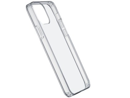 Zadní kryt s ochranným rámečkem Cellularline Clear Duo pro iPhone 12 Pro Max, transparentní