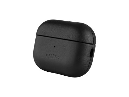 Kožené pouzdro FIXED PodsLeather pro Apple AirPods 3, černé