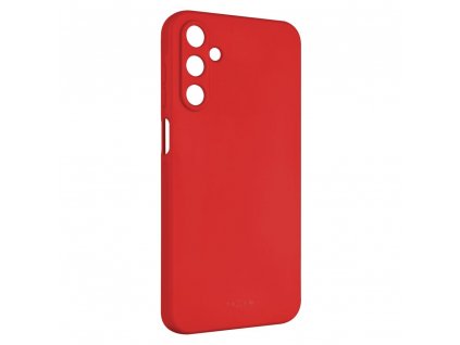 Zadní pogumovaný kryt FIXED Story pro Samsung Galaxy A15/A15 5G, červený