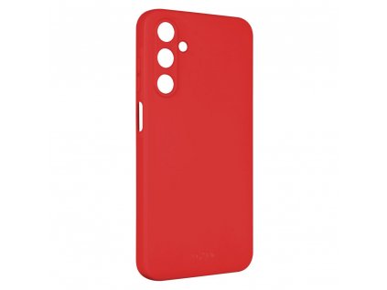 Zadní pogumovaný kryt FIXED Story pro Samsung Galaxy A25 5G, červený
