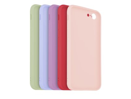 5x set pogumovaných krytů FIXED Story pro Apple iPhone 7/8/SE (2020/2022), v různých barvách, variace 2