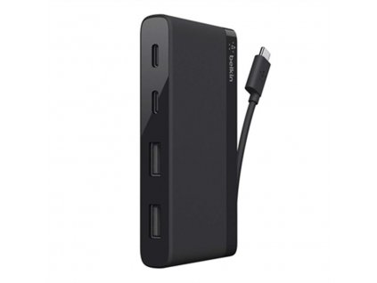 BELKIN USB HUB 3.0 USB-C Travel Hub, černý