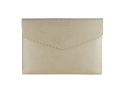 Pouzdro FIXED Siena pro notebooky a tablety o úhlopříčce do 13", krémové